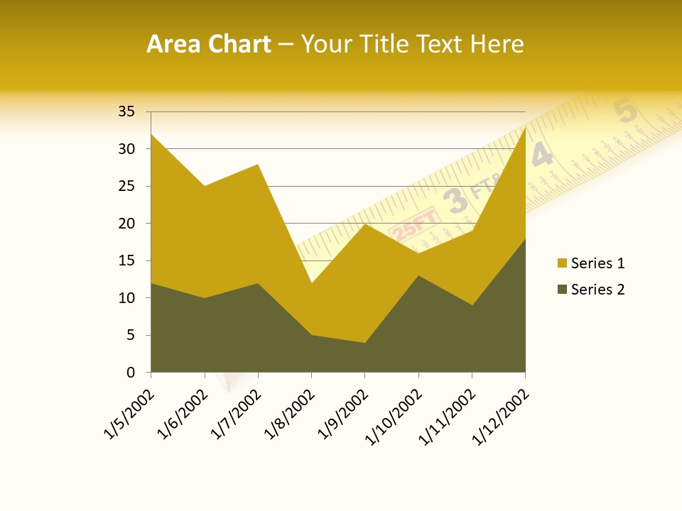 Isolated Tool Measuring PowerPoint Template