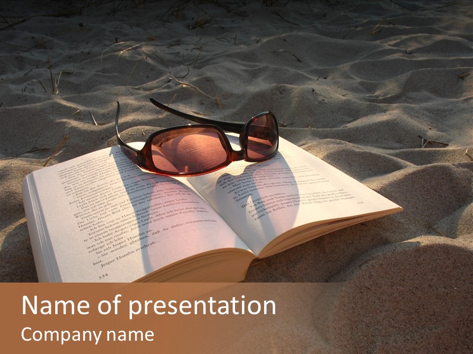 Sand Nature Recover PowerPoint Template