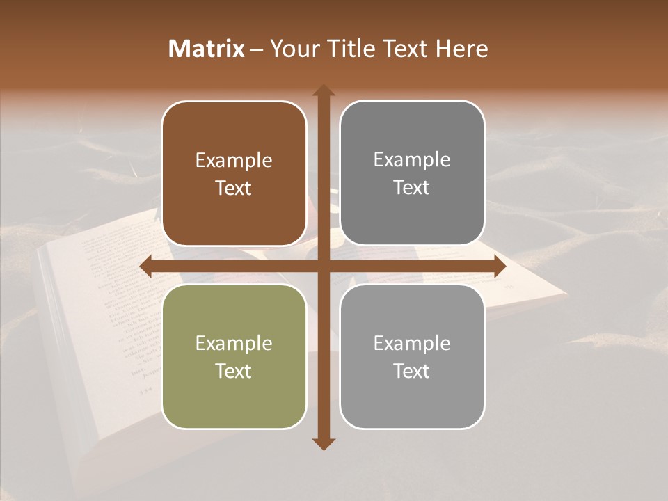 Sand Nature Recover PowerPoint Template