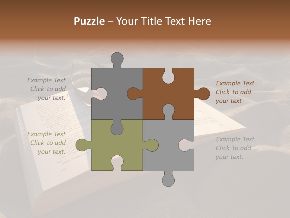 Sand Nature Recover PowerPoint Template