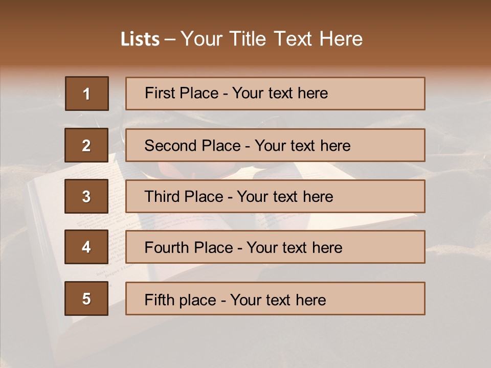 Sand Nature Recover PowerPoint Template