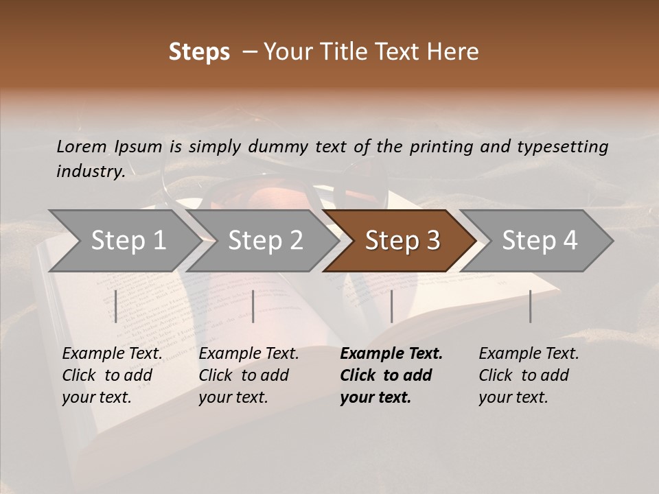 Sand Nature Recover PowerPoint Template