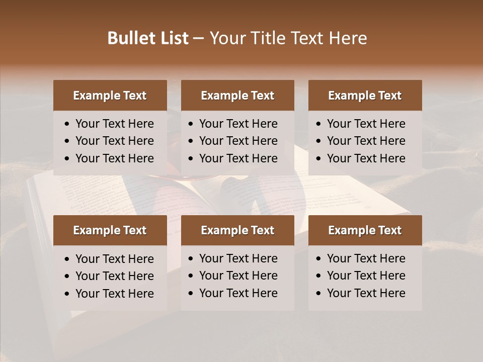 Sand Nature Recover PowerPoint Template