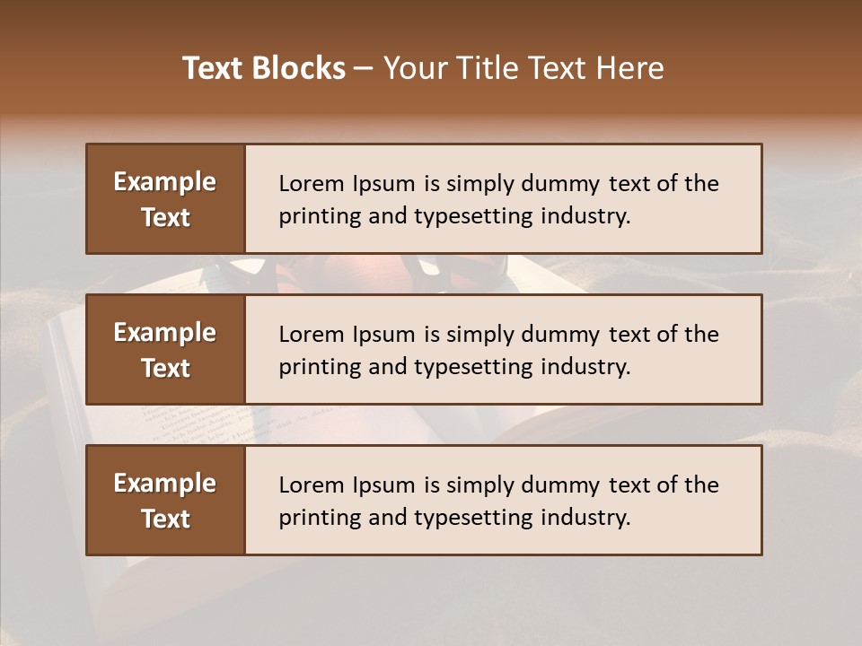 Sand Nature Recover PowerPoint Template