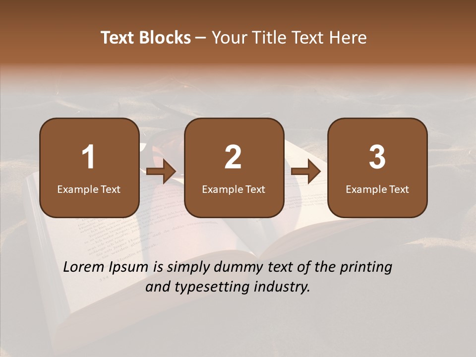 Sand Nature Recover PowerPoint Template