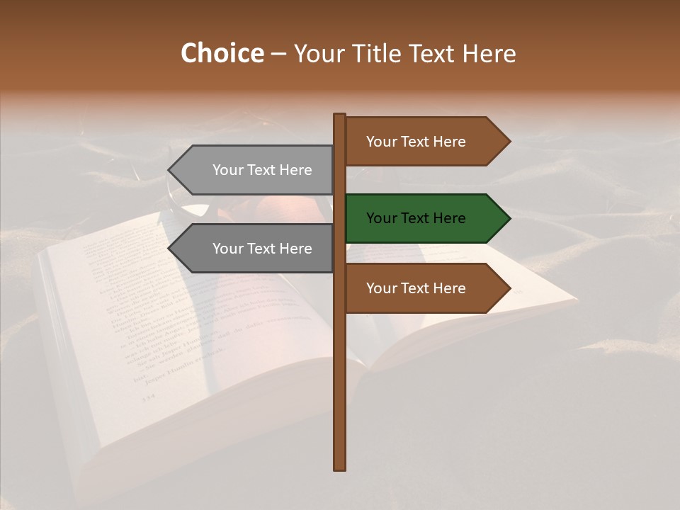 Sand Nature Recover PowerPoint Template