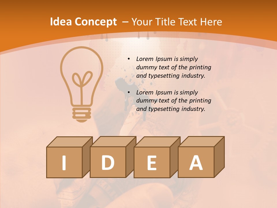 Petroleum Iraq Economy PowerPoint Template