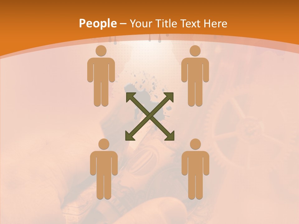 Petroleum Iraq Economy PowerPoint Template