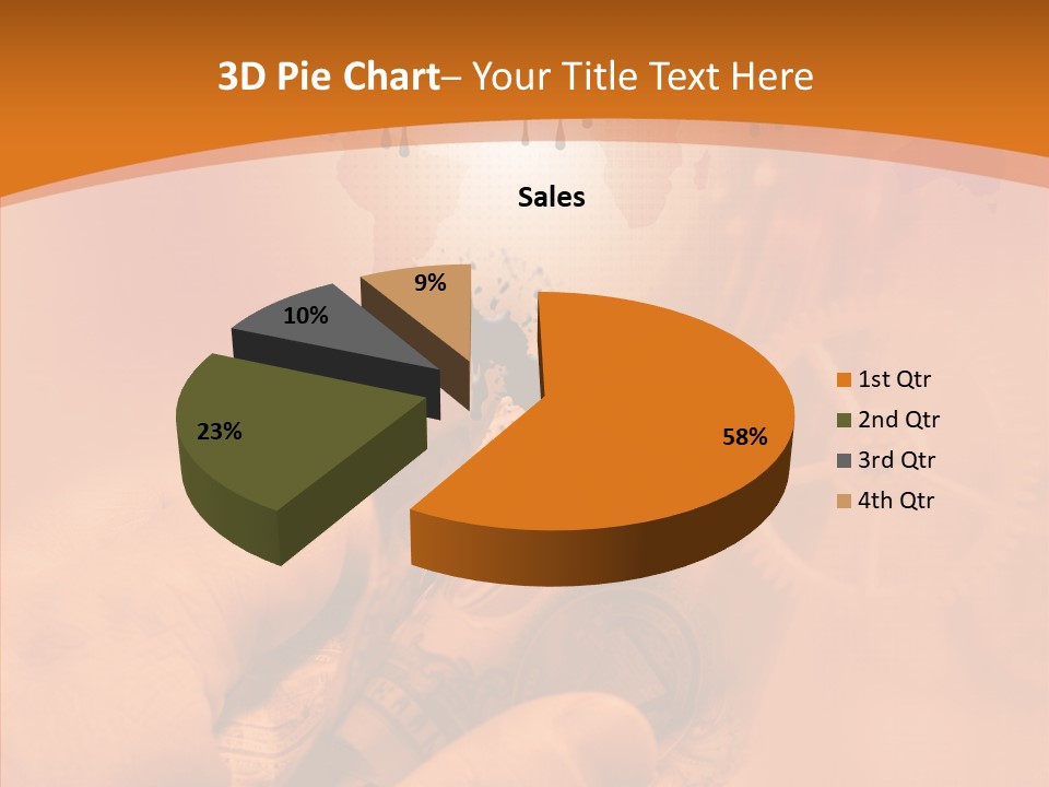 Petroleum Iraq Economy PowerPoint Template
