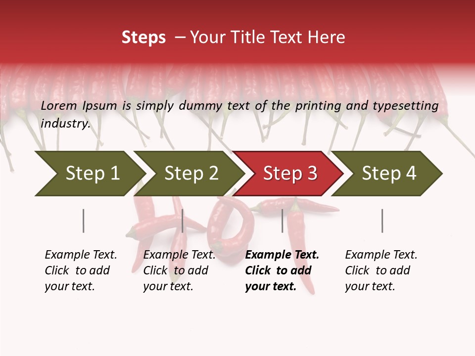 Cook Salsa Green PowerPoint Template