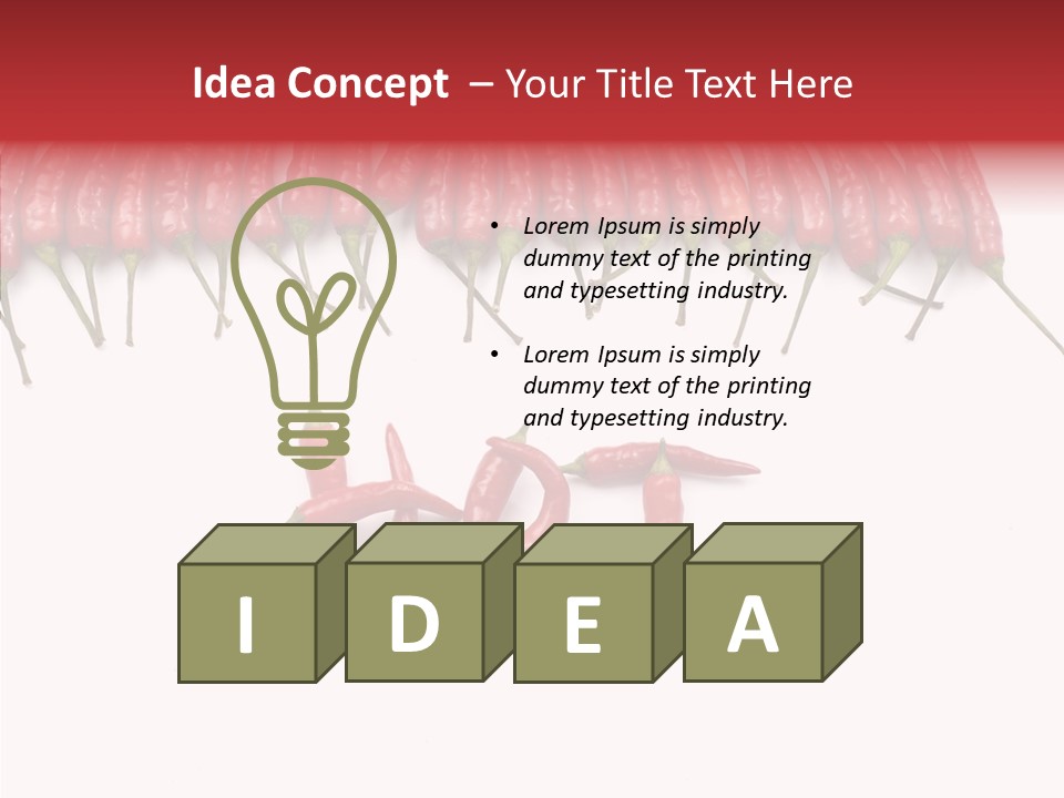 Cook Salsa Green PowerPoint Template