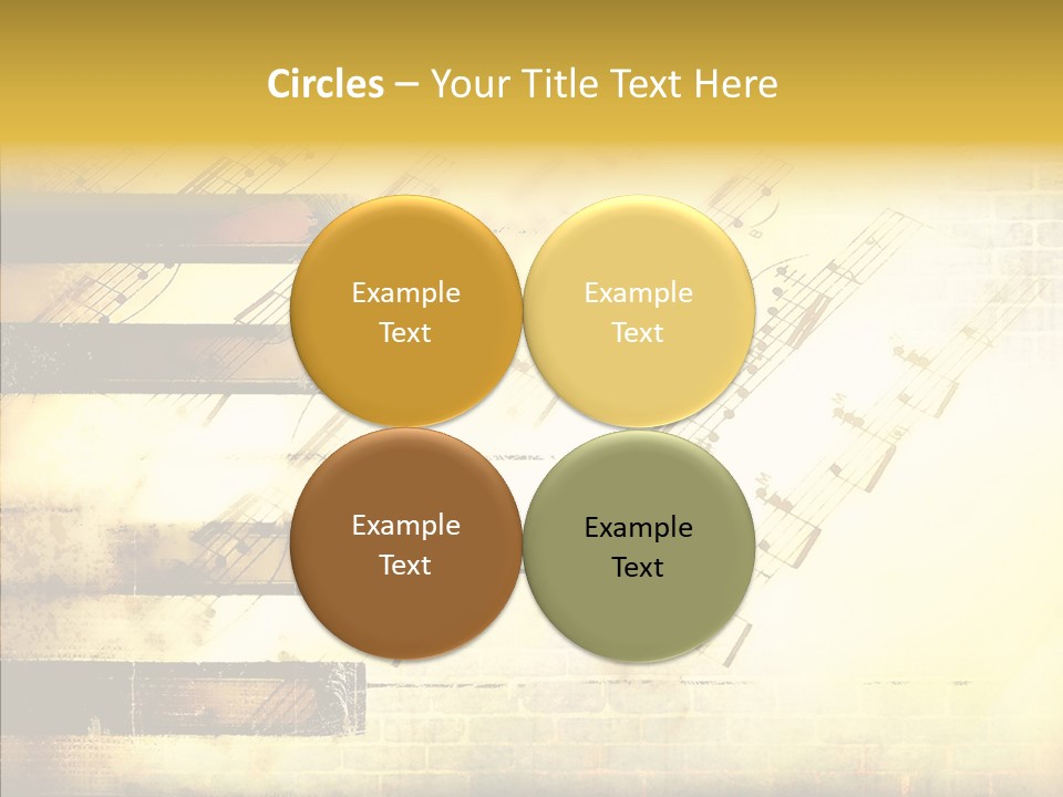 Background Stripe Burnt PowerPoint Template