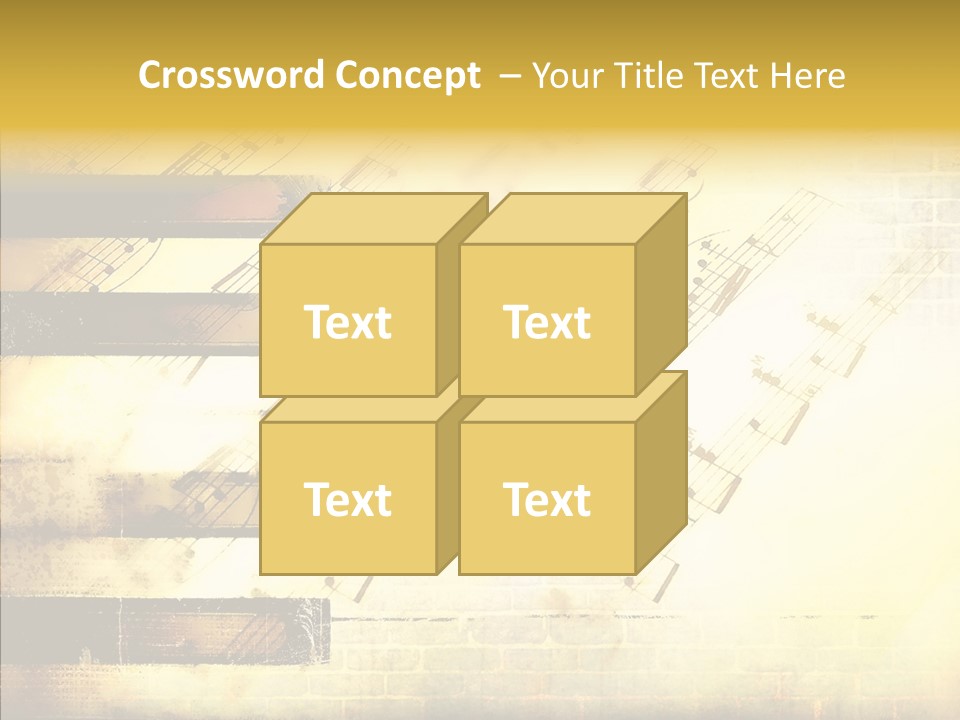 Background Stripe Burnt PowerPoint Template