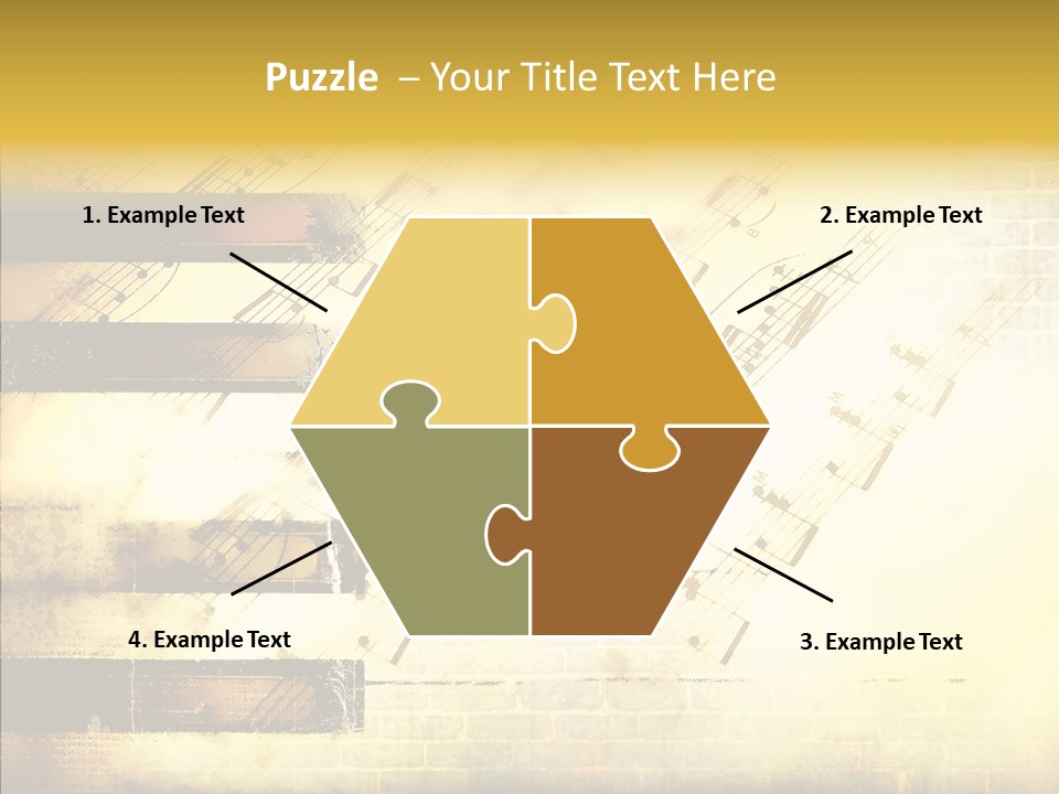 Background Stripe Burnt PowerPoint Template