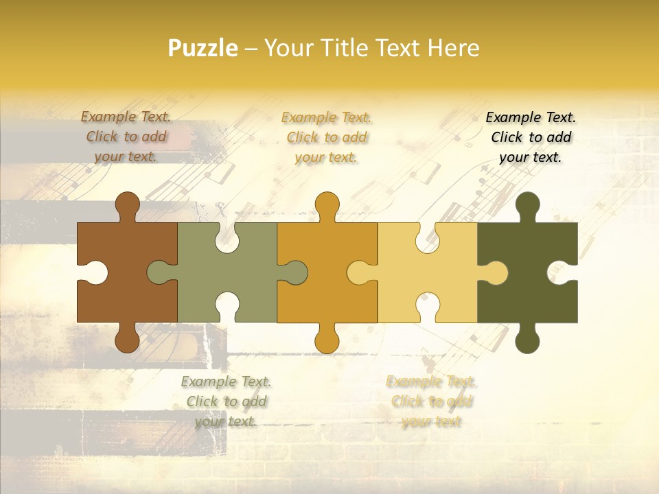 Background Stripe Burnt PowerPoint Template