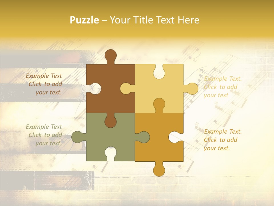 Background Stripe Burnt PowerPoint Template