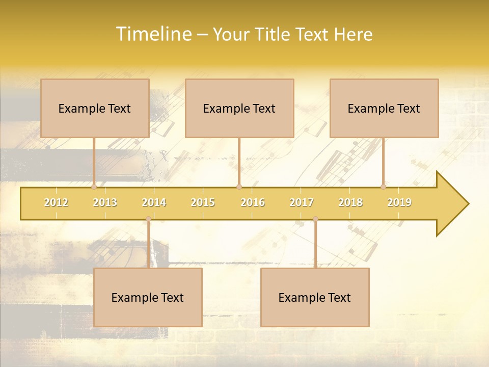 Background Stripe Burnt PowerPoint Template
