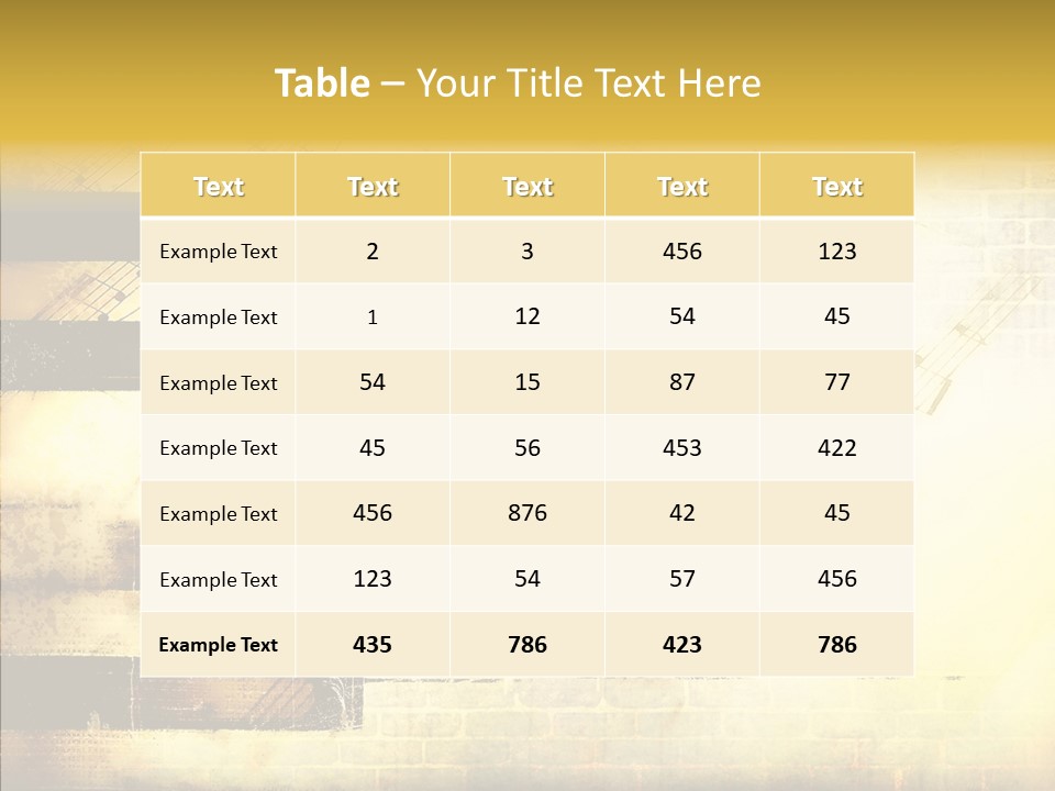 Background Stripe Burnt PowerPoint Template