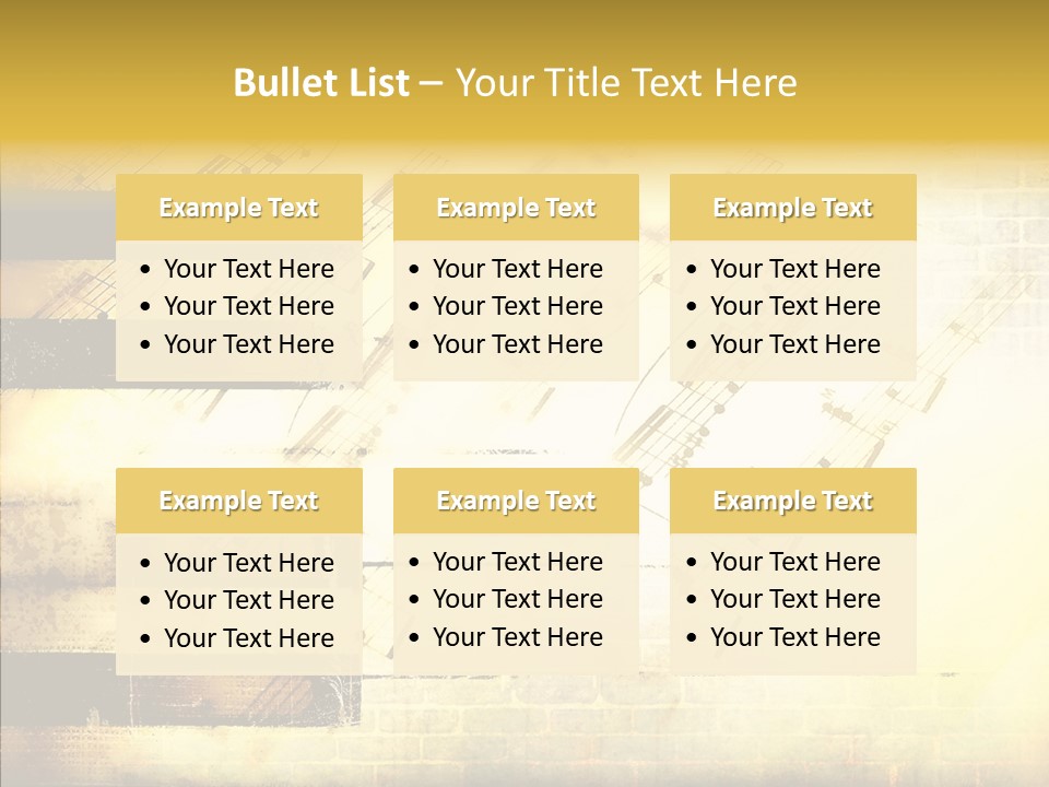 Background Stripe Burnt PowerPoint Template