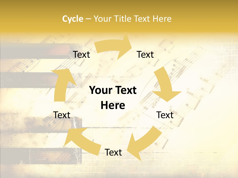 Background Stripe Burnt PowerPoint Template