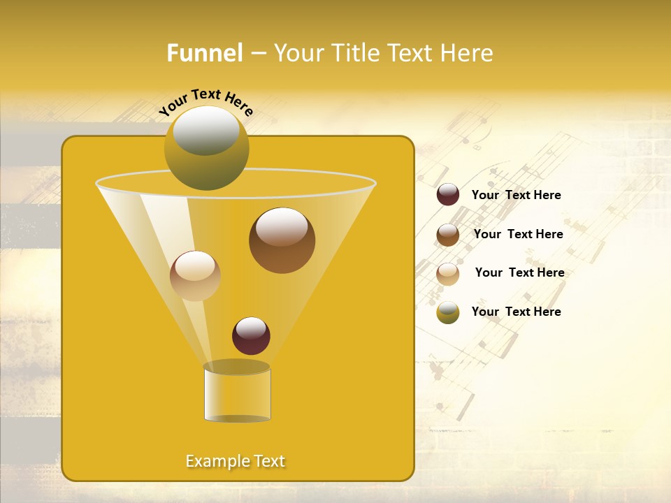 Background Stripe Burnt PowerPoint Template