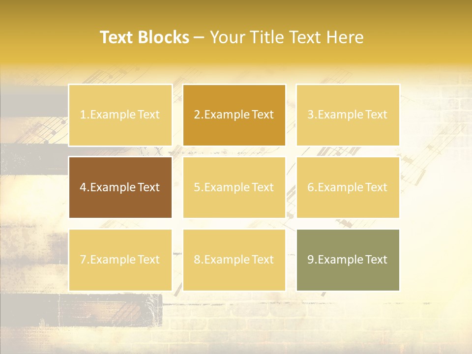 Background Stripe Burnt PowerPoint Template