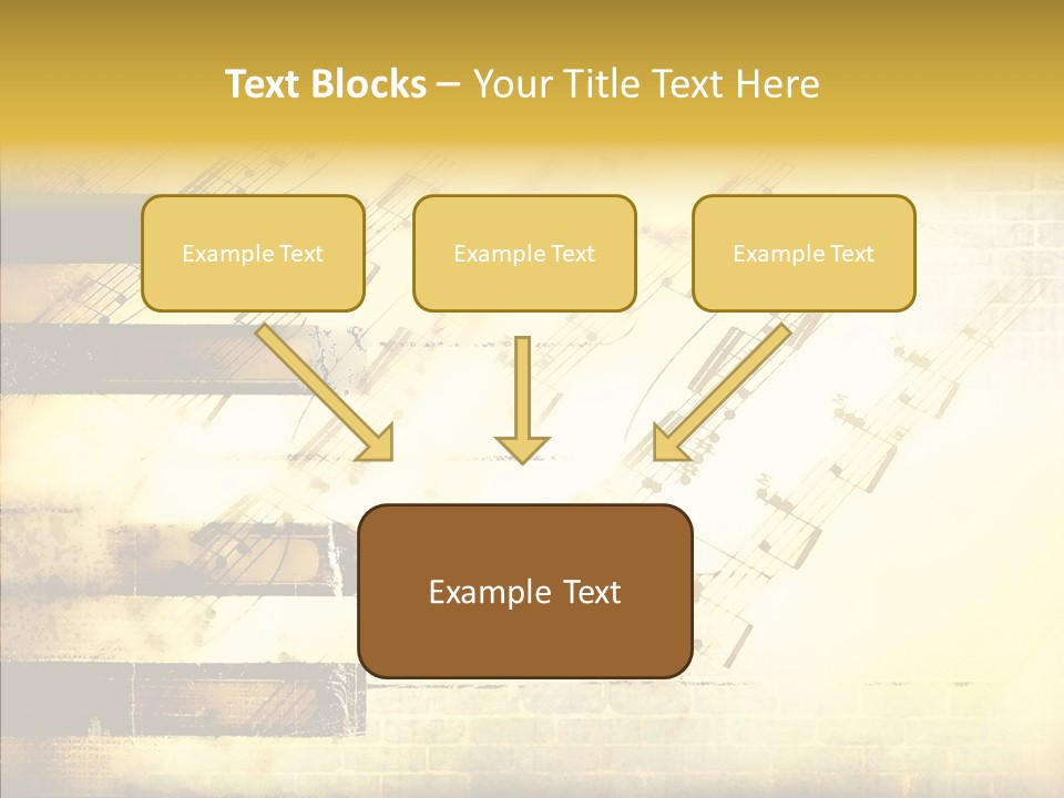Background Stripe Burnt PowerPoint Template