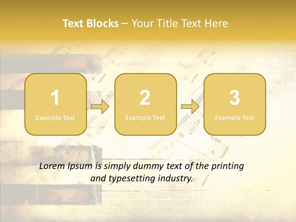 Background Stripe Burnt PowerPoint Template