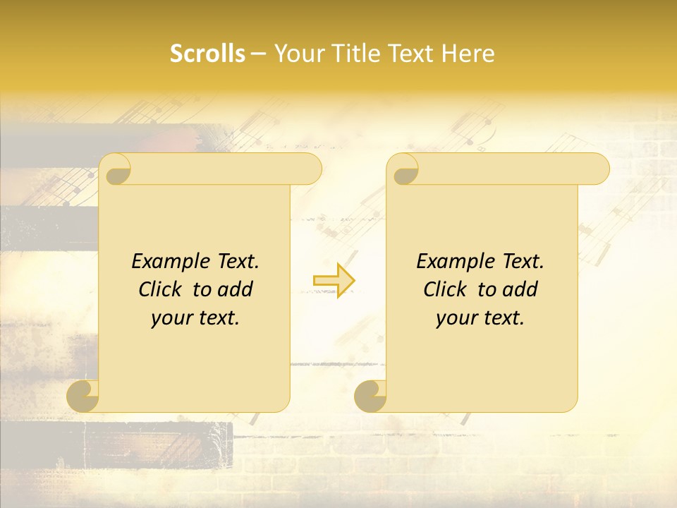 Background Stripe Burnt PowerPoint Template
