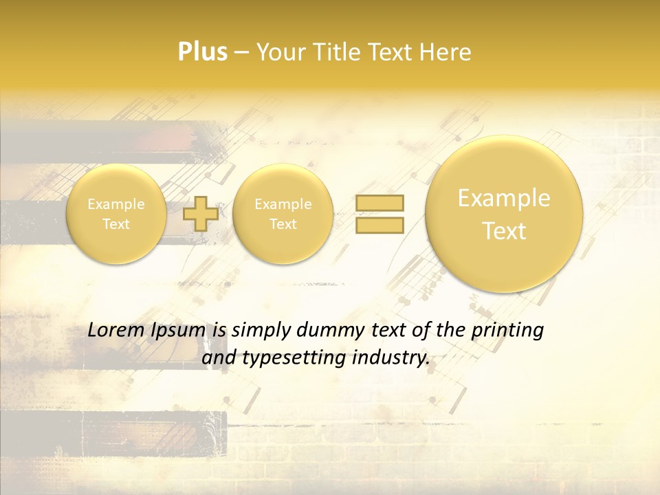 Background Stripe Burnt PowerPoint Template