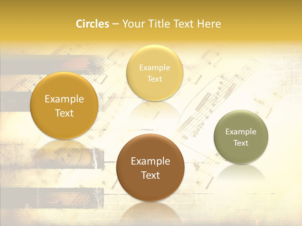 Background Stripe Burnt PowerPoint Template