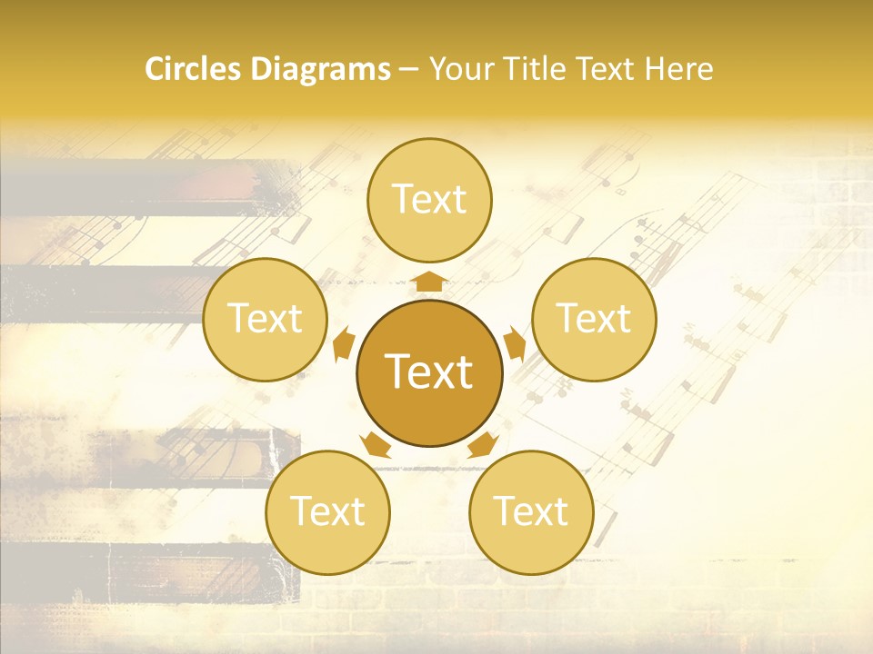 Background Stripe Burnt PowerPoint Template