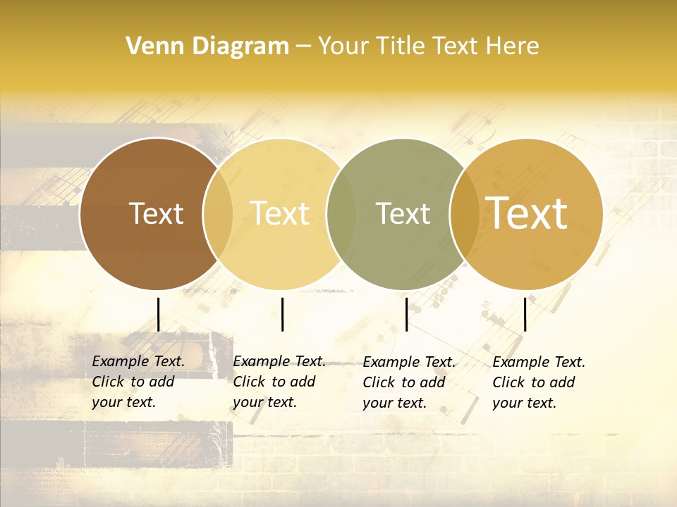 Background Stripe Burnt PowerPoint Template