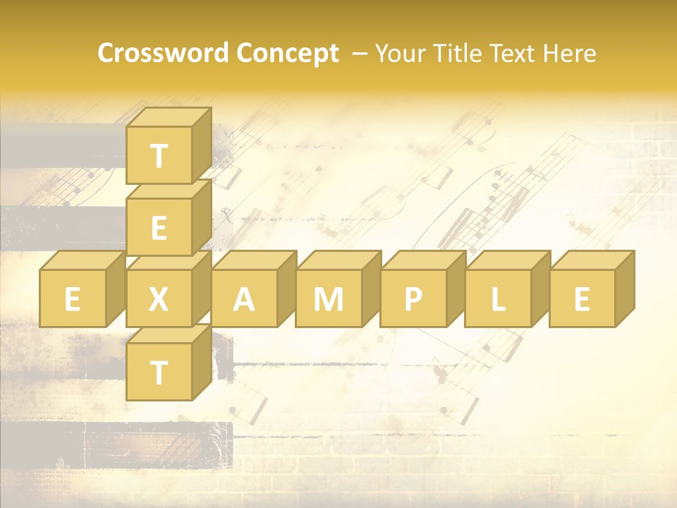 Background Stripe Burnt PowerPoint Template