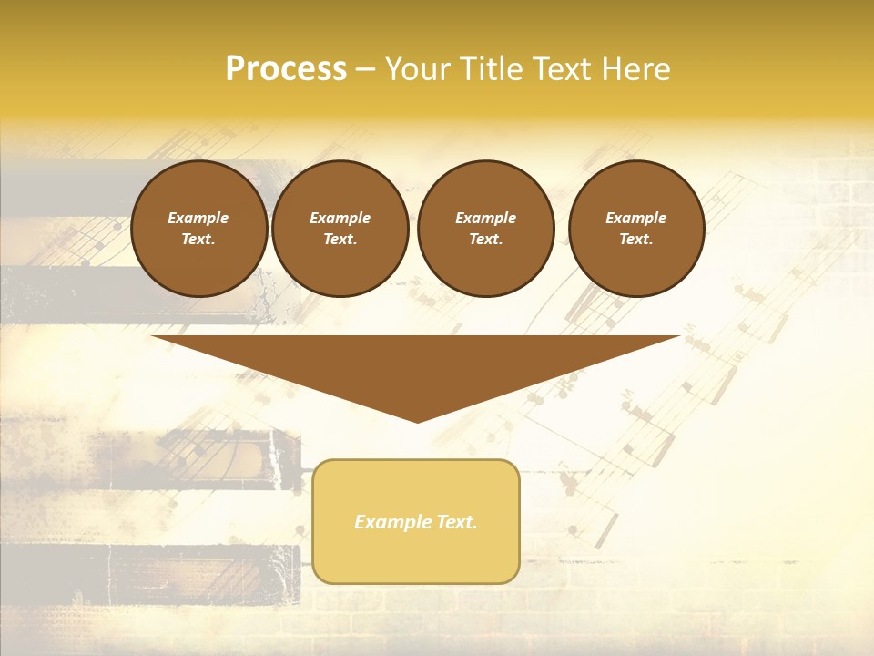 Background Stripe Burnt PowerPoint Template