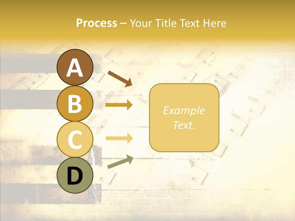 Background Stripe Burnt PowerPoint Template