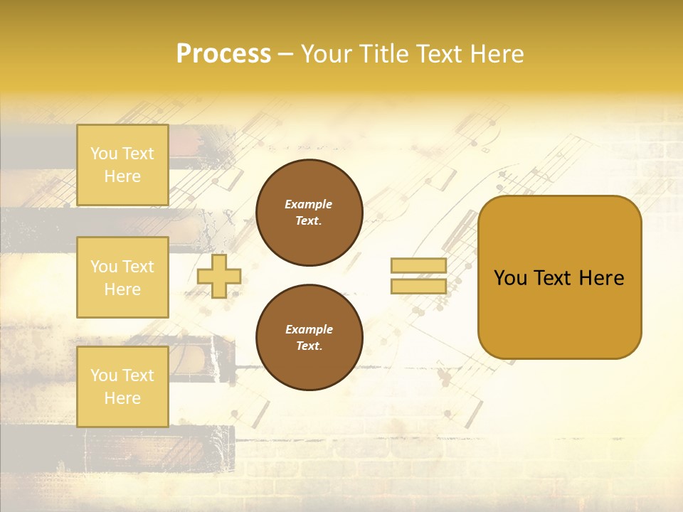 Background Stripe Burnt PowerPoint Template