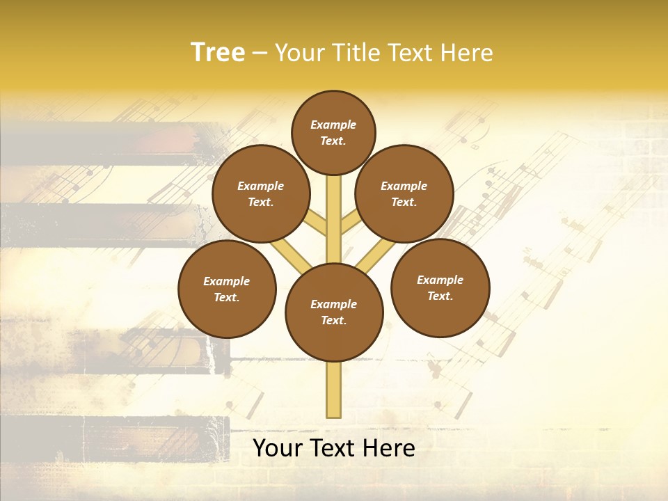 Background Stripe Burnt PowerPoint Template