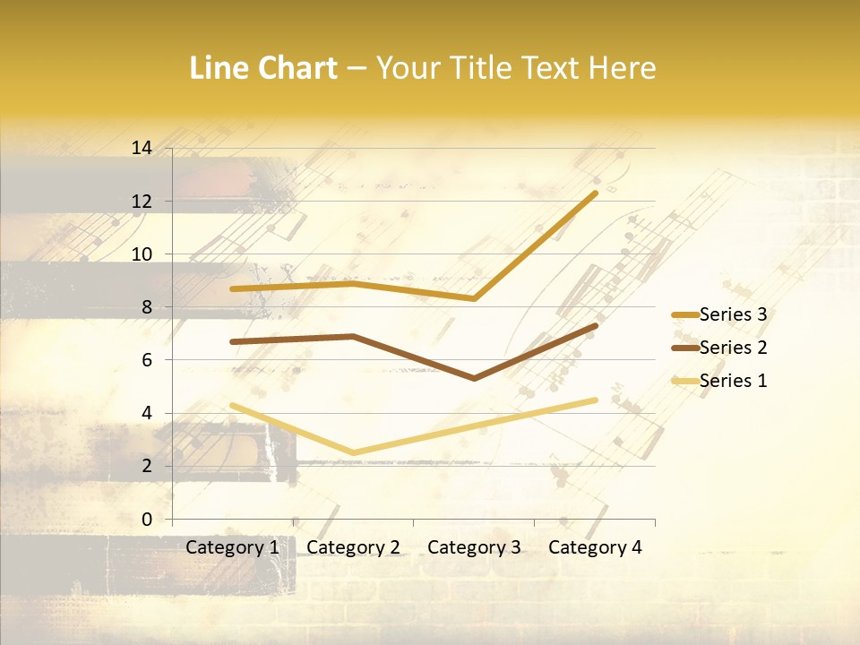 Background Stripe Burnt PowerPoint Template