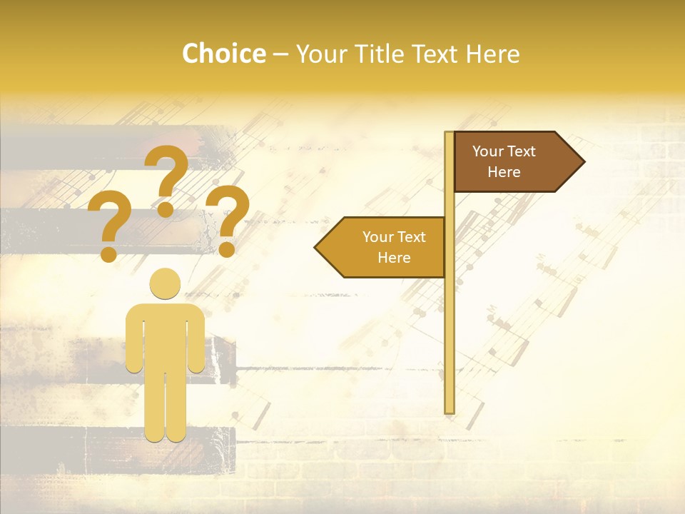 Background Stripe Burnt PowerPoint Template