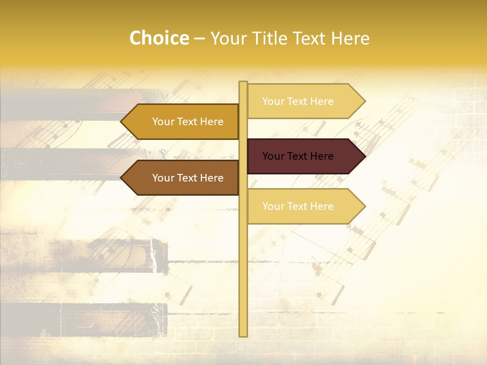 Background Stripe Burnt PowerPoint Template