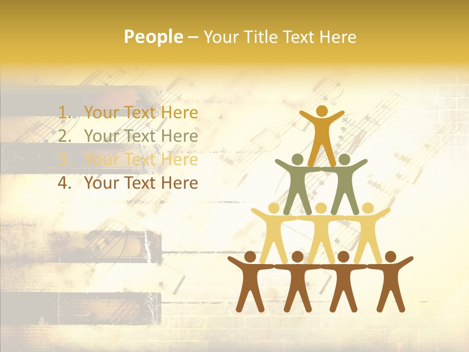 Background Stripe Burnt PowerPoint Template