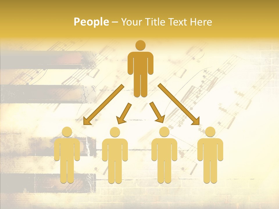 Background Stripe Burnt PowerPoint Template