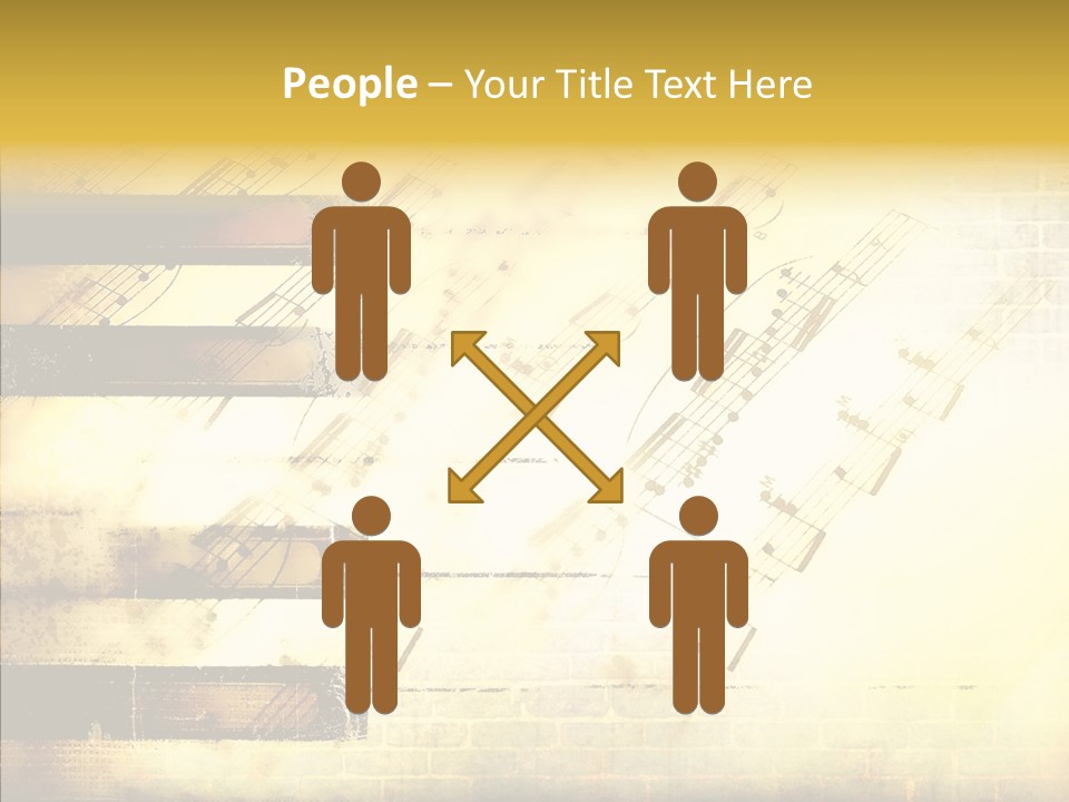 Background Stripe Burnt PowerPoint Template