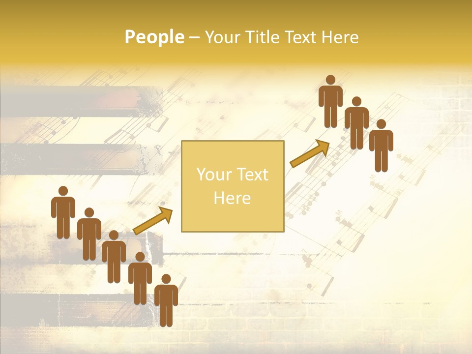 Background Stripe Burnt PowerPoint Template