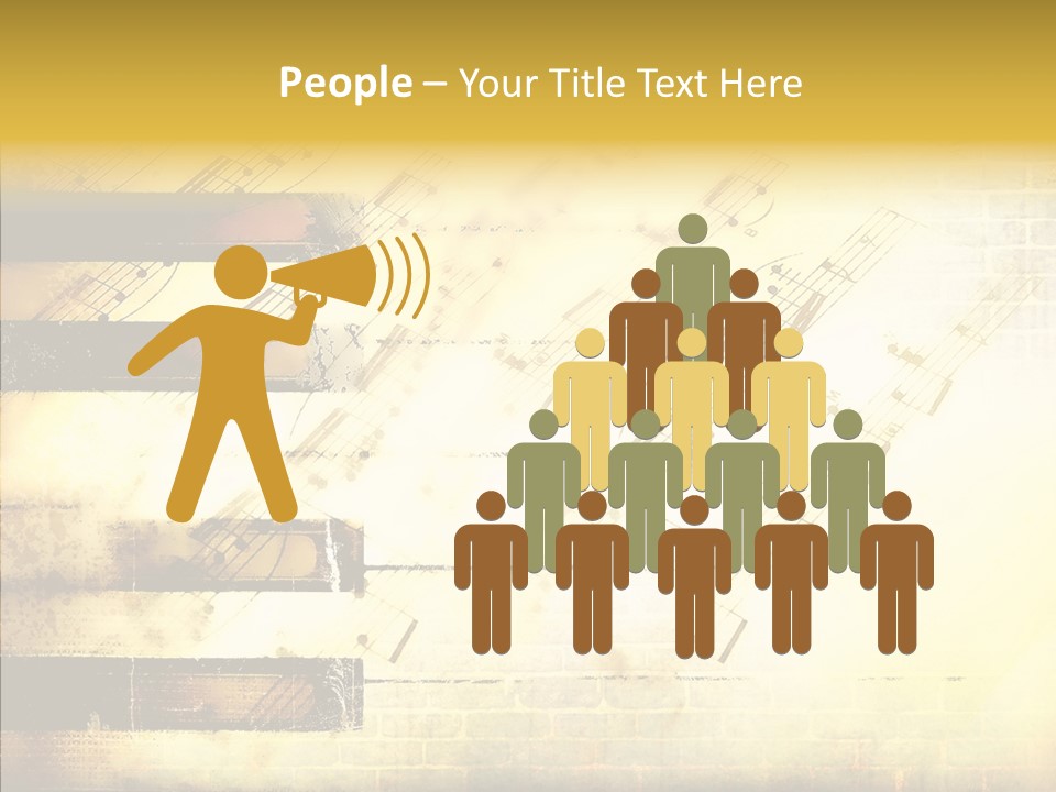 Background Stripe Burnt PowerPoint Template