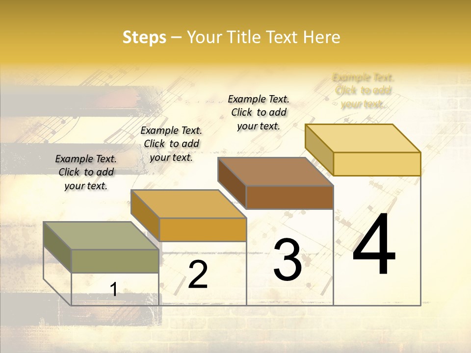 Background Stripe Burnt PowerPoint Template