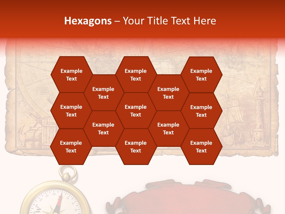 Retro Edge Letter PowerPoint Template