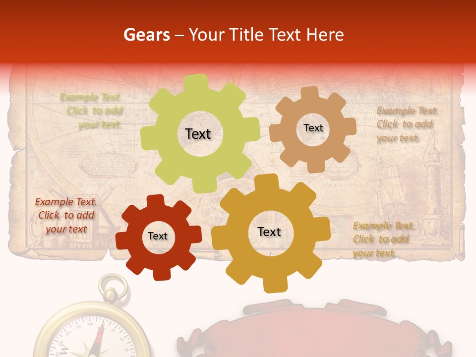 Retro Edge Letter PowerPoint Template