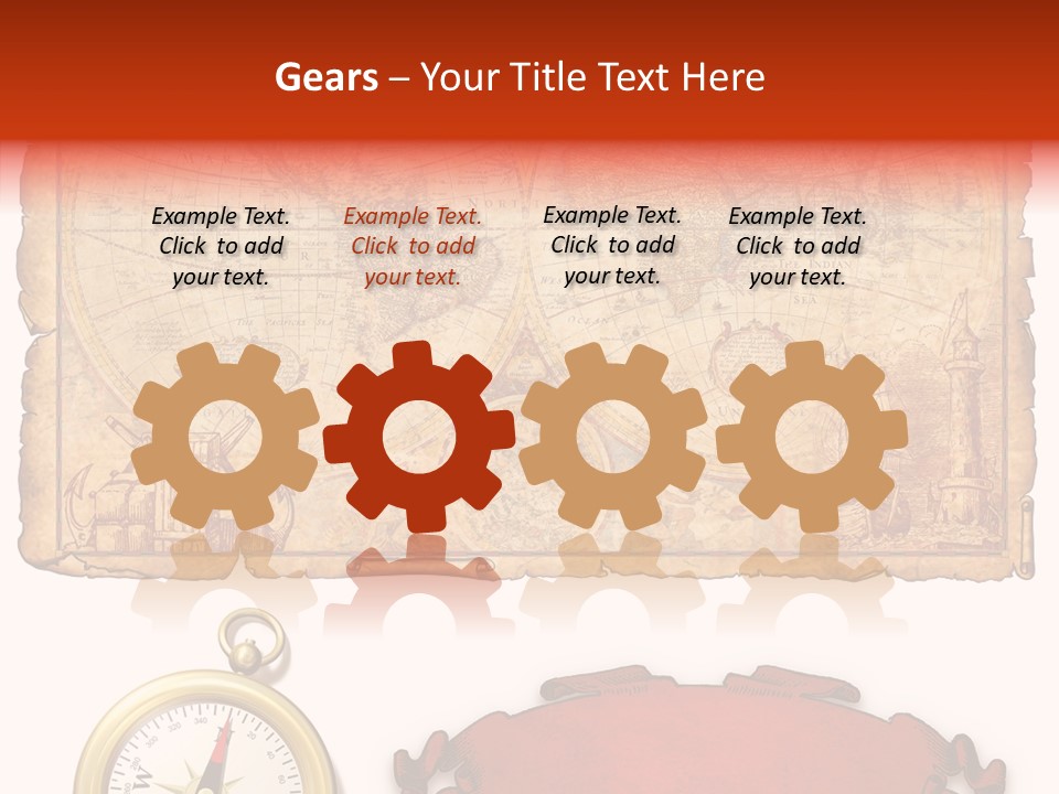 Retro Edge Letter PowerPoint Template